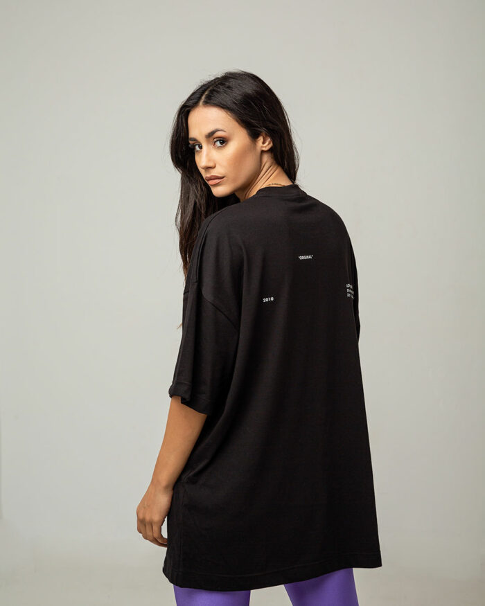 T-Shirt Boyfriend TLO255 Black