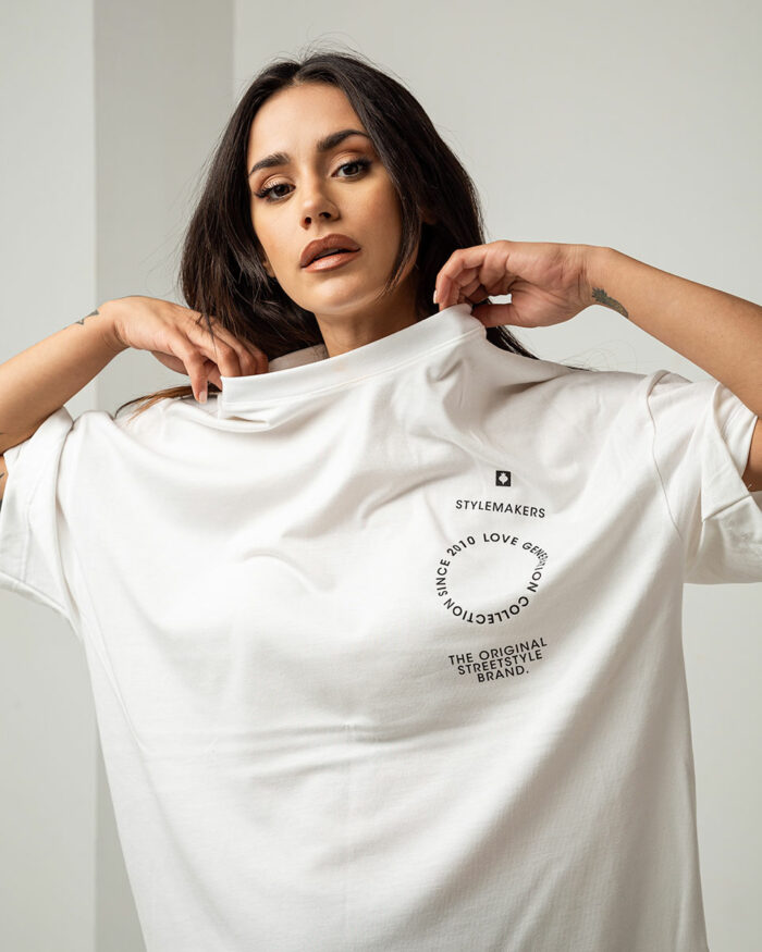 T-Shirt Boyfriend TLO262 White