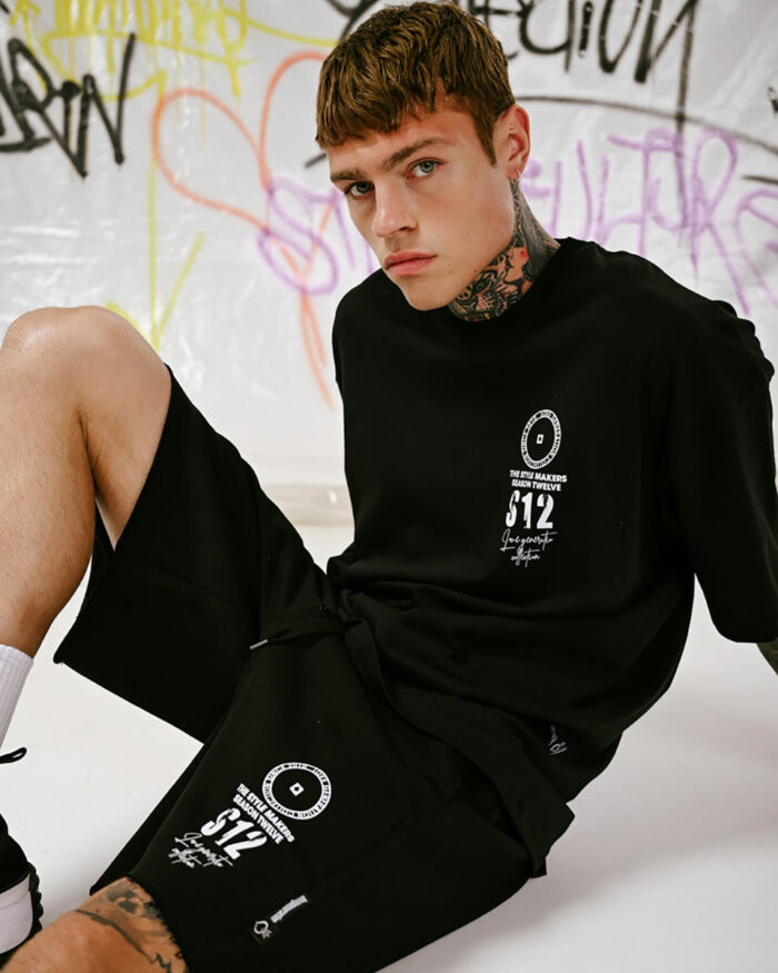 Oversized T-Shirt TLO300 Black