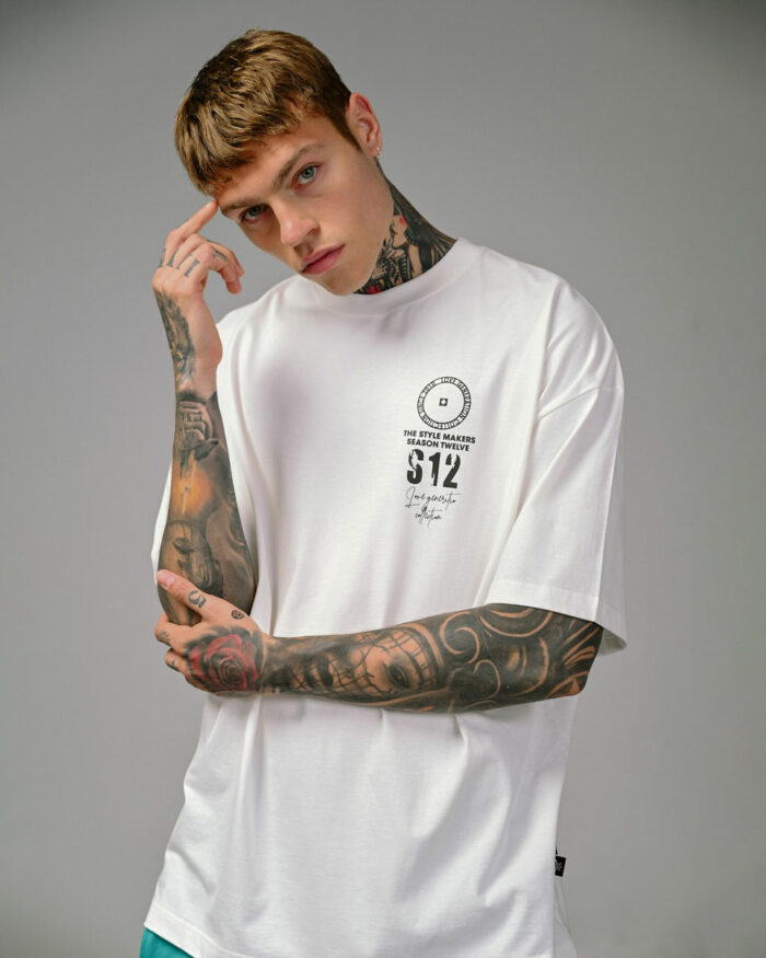 Oversized T-Shirt TLO300 Off-White