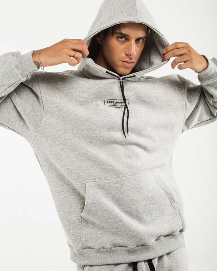 Hoodie HD318 Grey