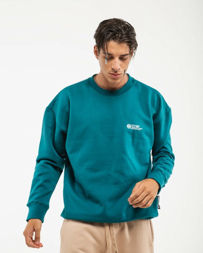 Sweatshirt OS320 Πετρόλ