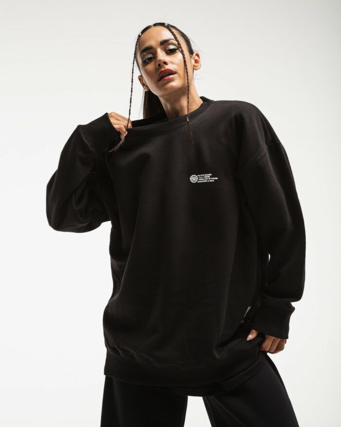 Oversized Sweatshirt OS320 Black