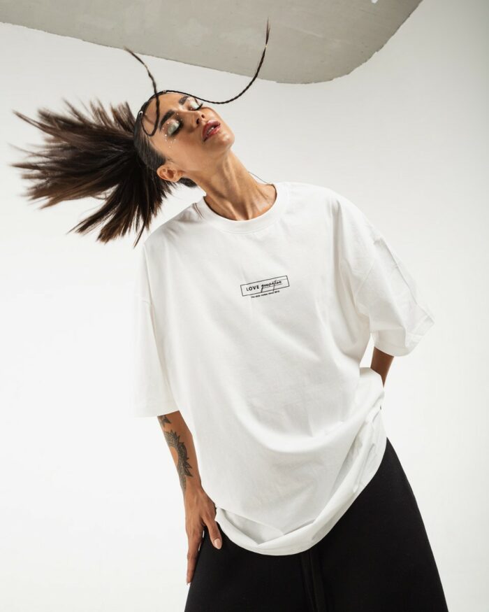 Oversized T-Shirt TLO318 Off-White