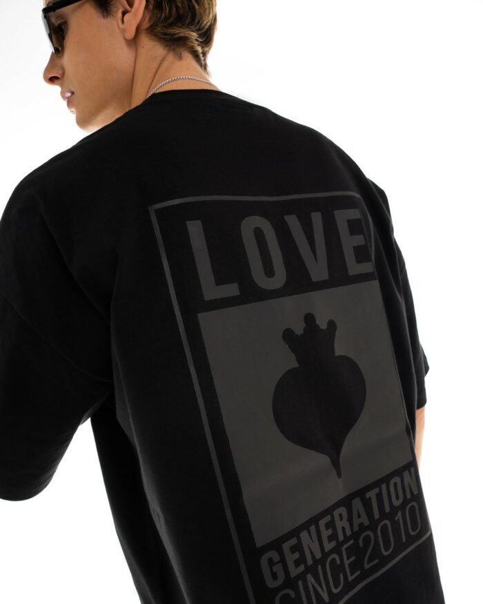 Oversized T-Shirt TLO132B Black