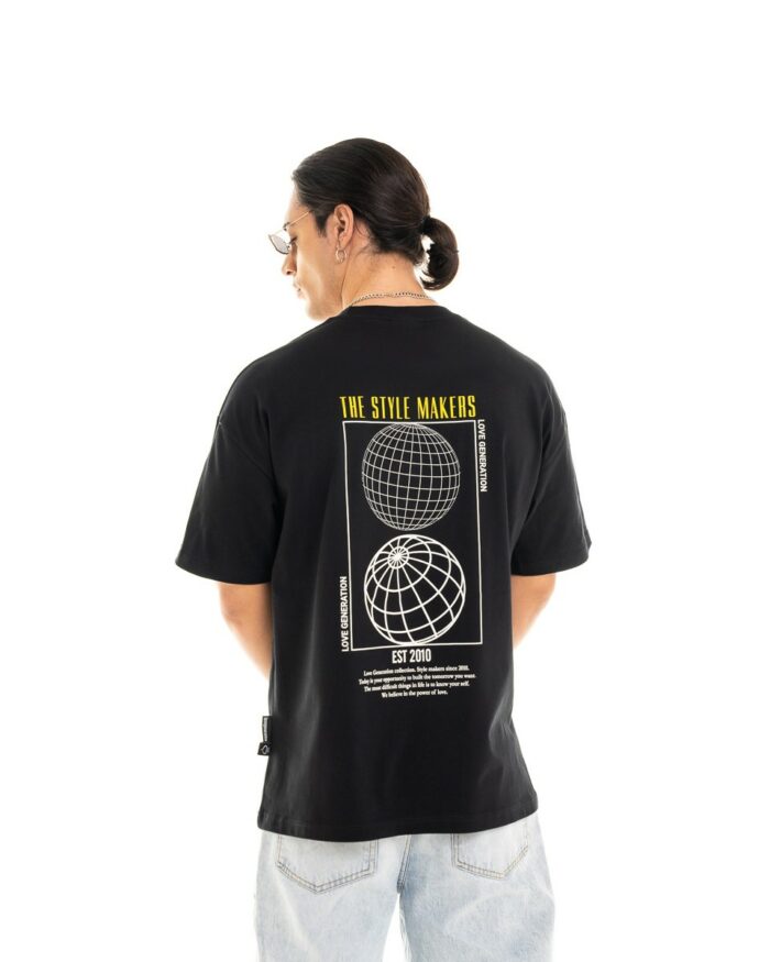 Oversized T-Shirt TLO328 Black