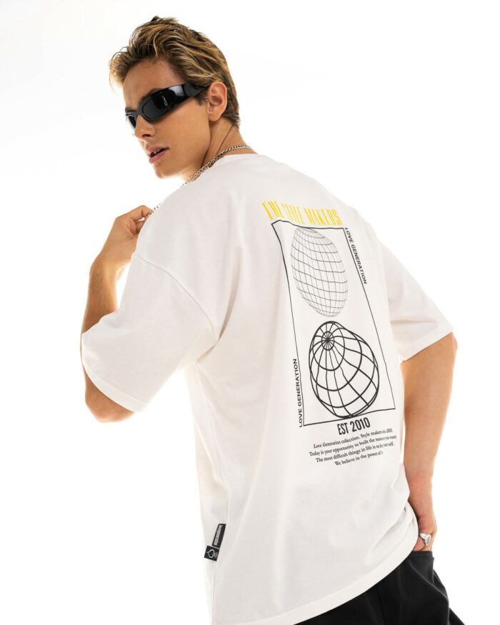 Oversized T-Shirt TLO328 Off-White