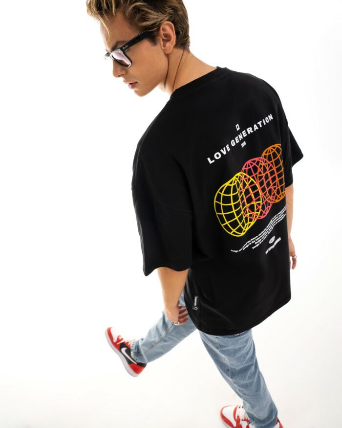 Oversized T-Shirt TLO329 Black