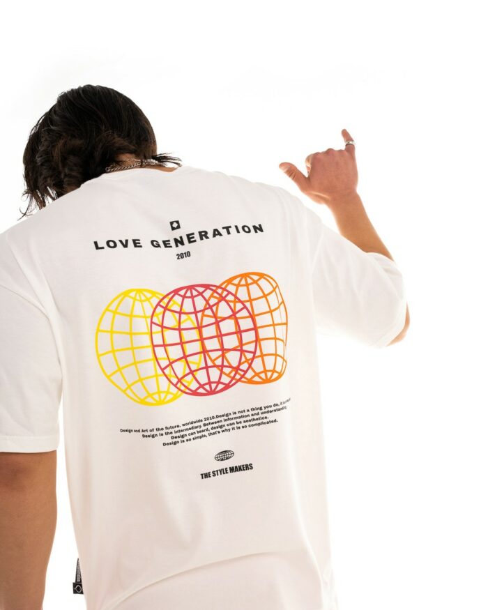 Oversized T-Shirt TLO329 Off-White