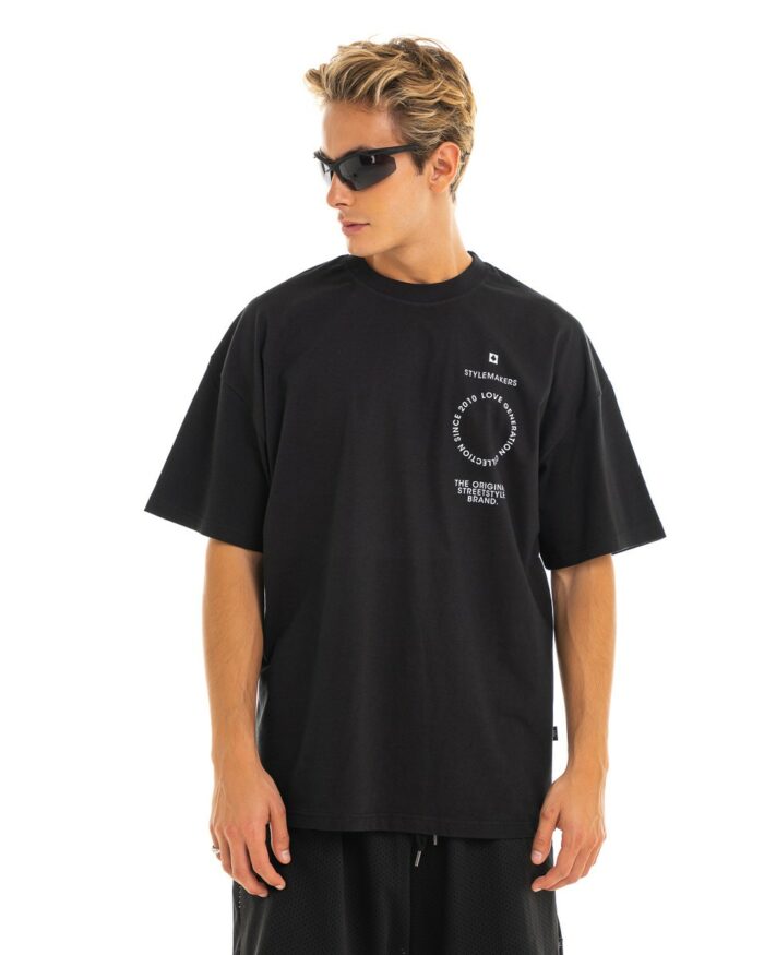 Oversized T-Shirt TLO262 Black