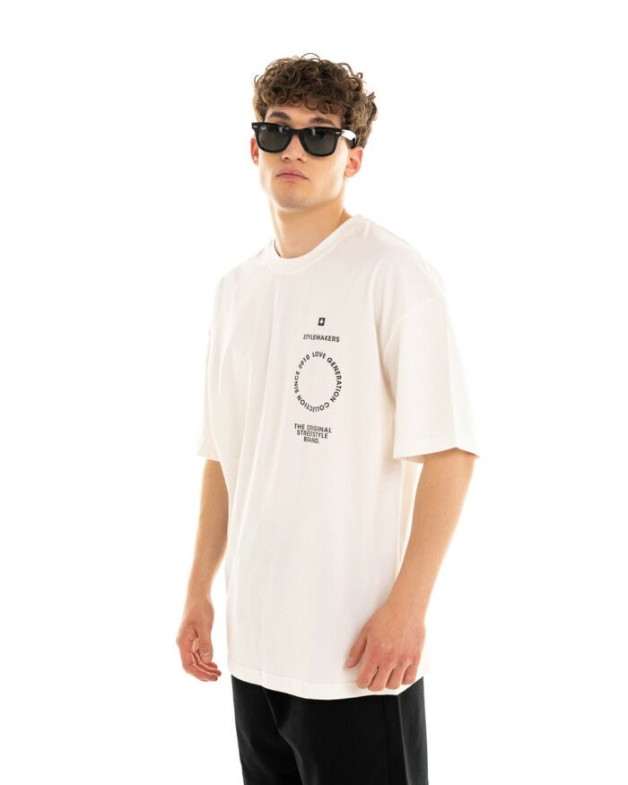Oversized T-Shirt TLO262 Off-White