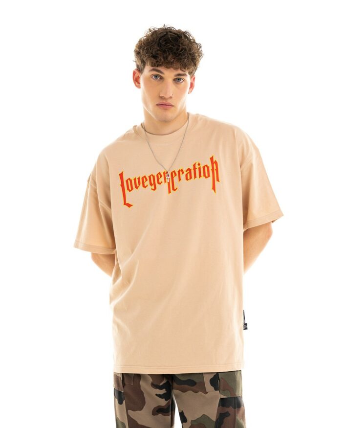 Oversized T-Shirt TLO336D Nude