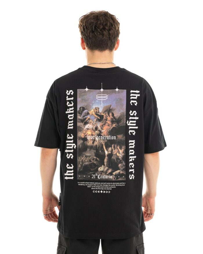 Oversized T-Shirt TLO341 Black