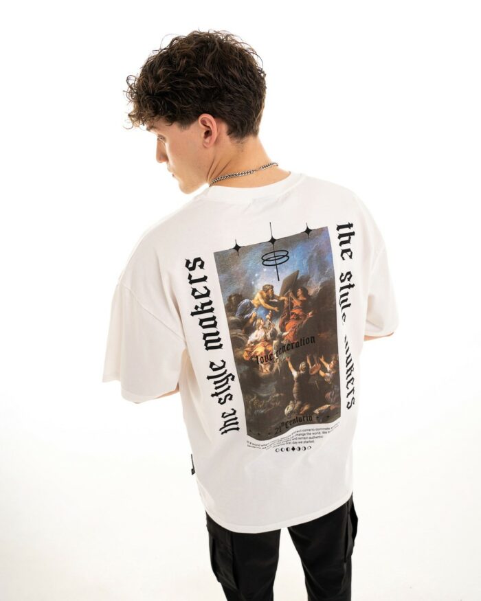 Oversized T-Shirt TLO341 Off-White