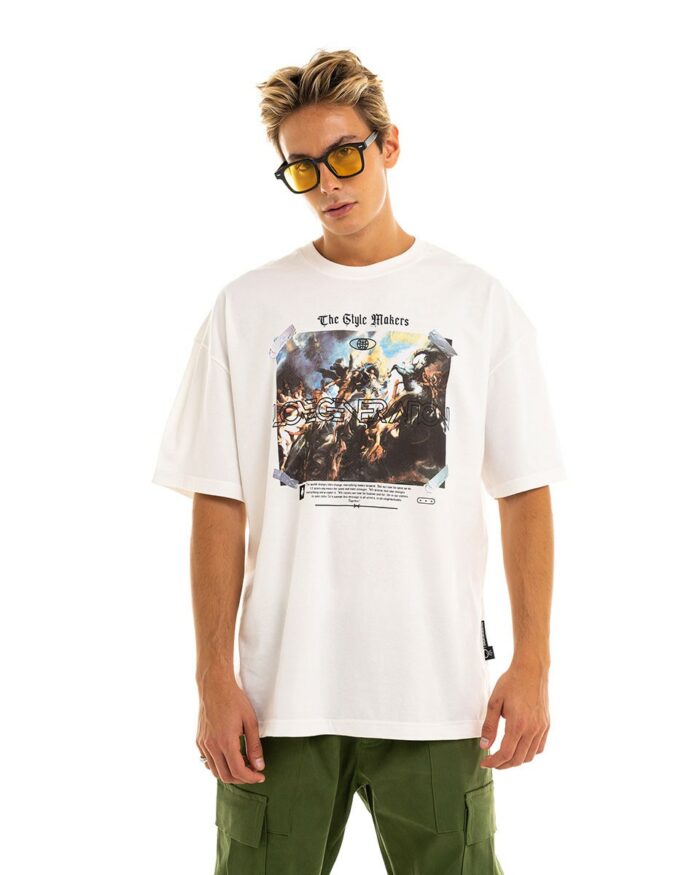 Oversized T-Shirt TLO342 Off-White