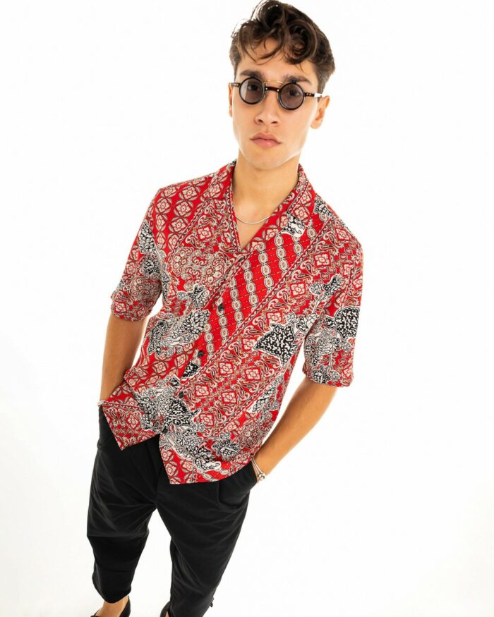 Short Sleeve Shirt Red