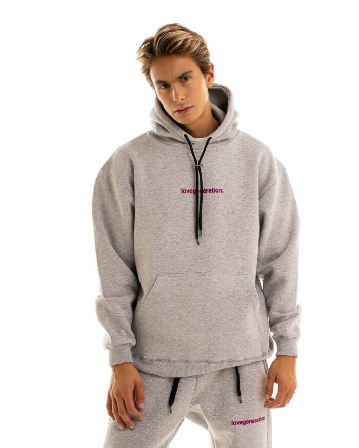 Hoodie HD351 Grey