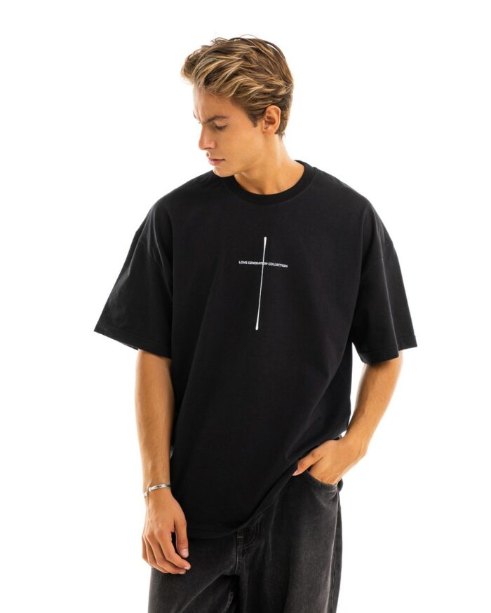 Oversized T-Shirt TLO350 Black