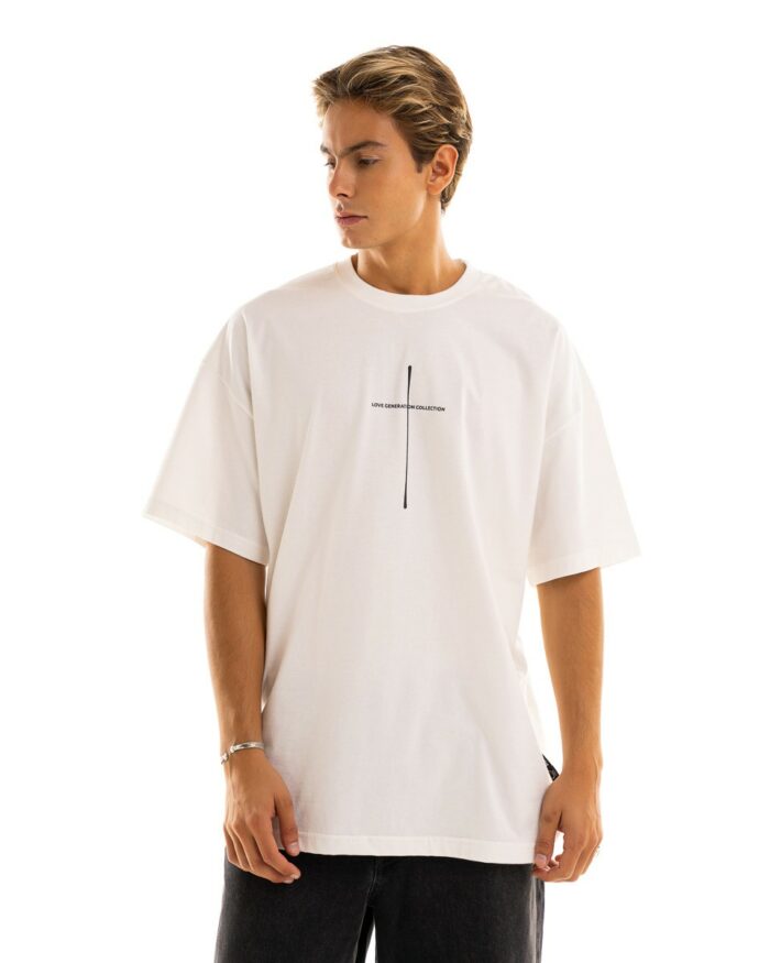 Oversized T-Shirt TLO350 Off-White
