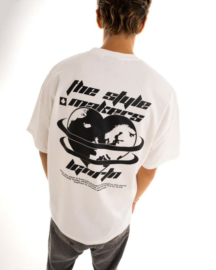 Oversized T-Shirt TLO354 Off-White