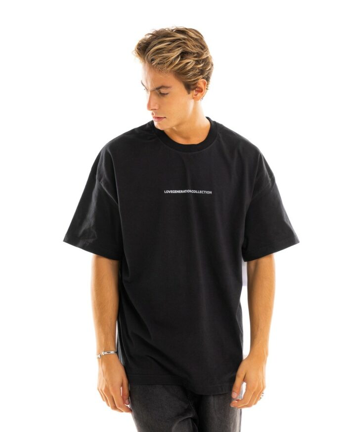 Oversized T-Shirt TLO356 Black