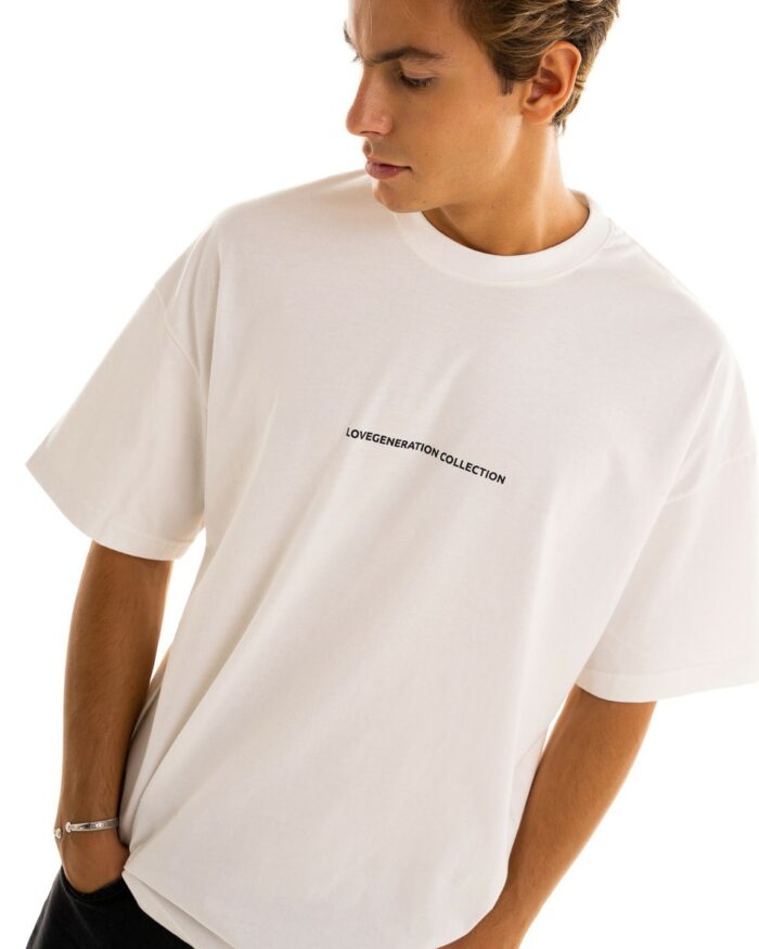 Oversized T-Shirt TLO356 Off-White