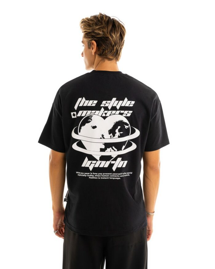 Oversized T-Shirt TLO354 Black