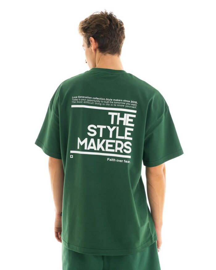 Oversized T-Shirt TLO275 Green