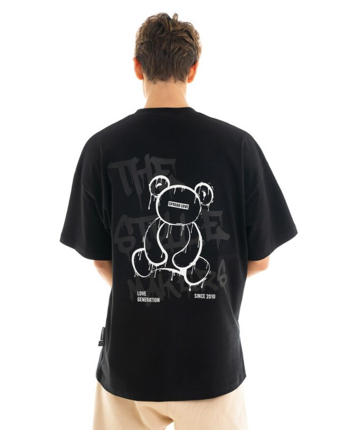 Oversized T-Shirt TLO347B Black