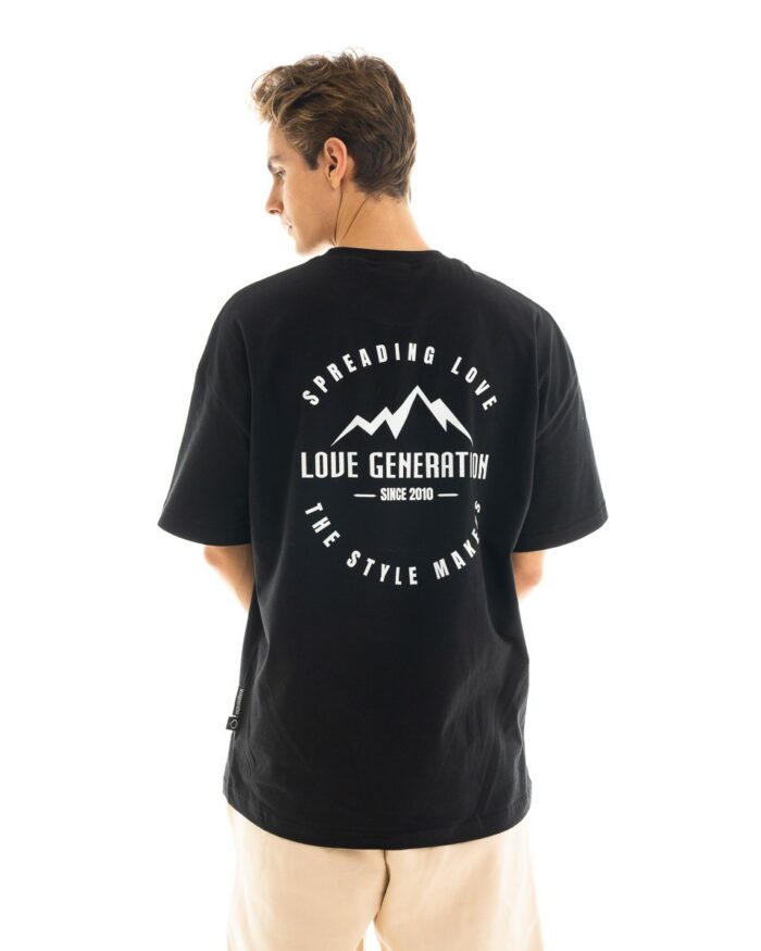 Oversized T-Shirt TLO357 black