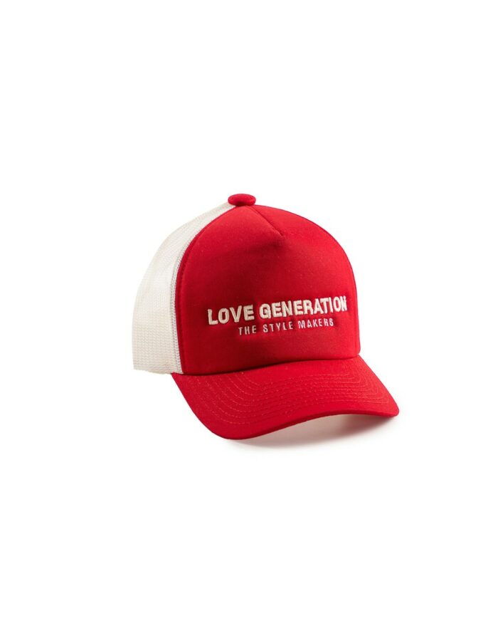 Cap Red - White H365