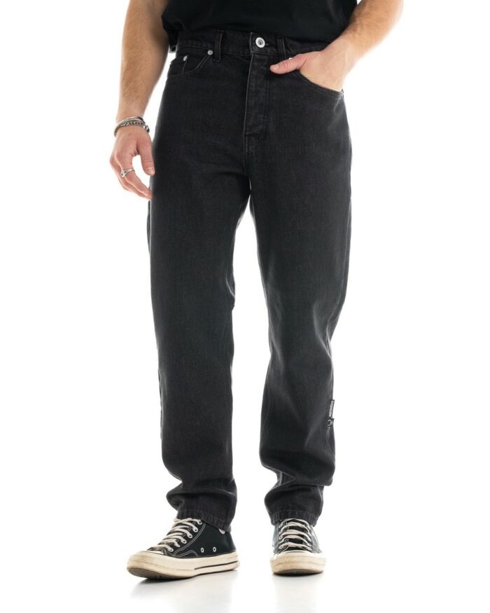 Jeans Black Vintage Straight Fit
