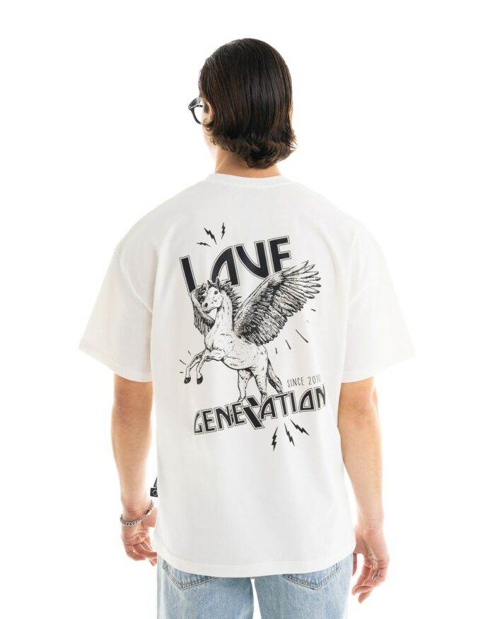 Oversized T-shirt TLO346 Off-White