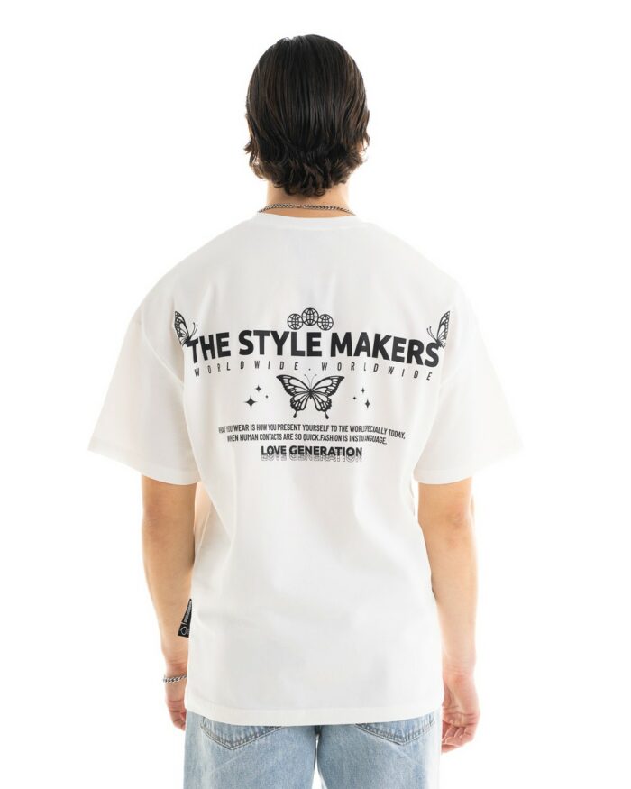 Oversized T-shirt TLO353 Off-White