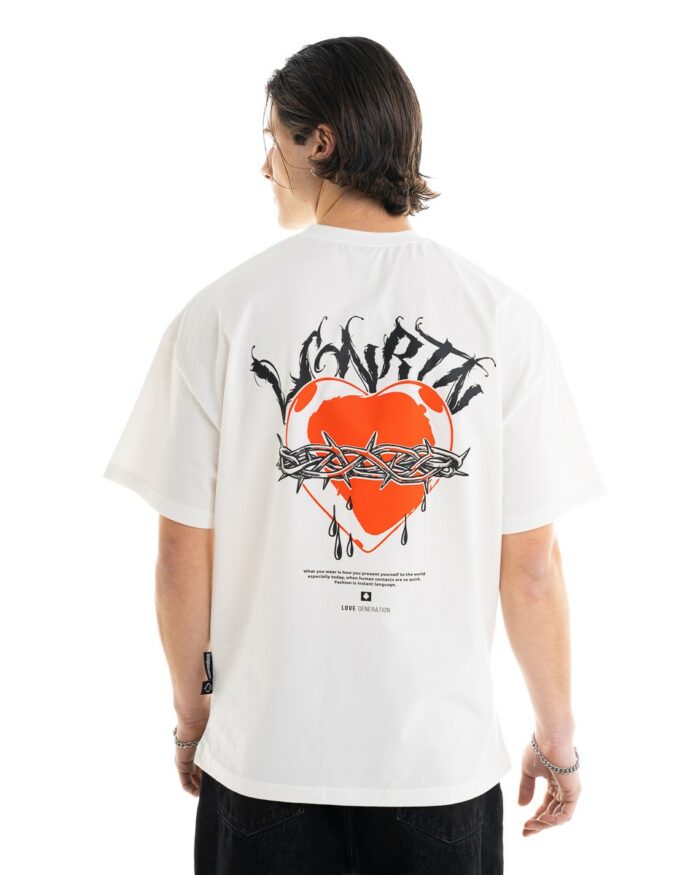 Oversized T-shirt TLO362 Off-White