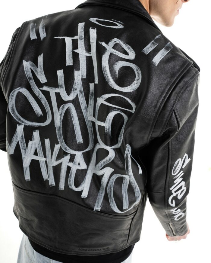 Real Leather Jacket Black “The Style Makers”