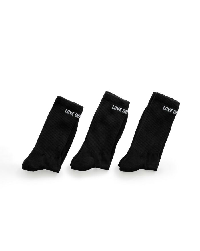 Socks Front Line Black 3 Pack