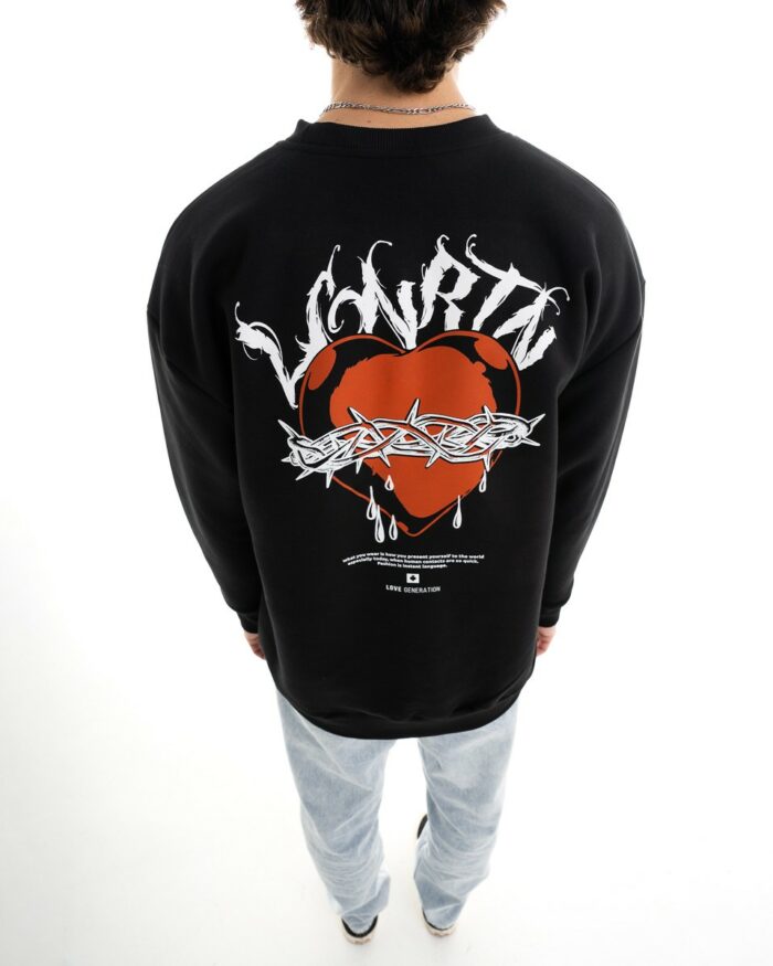 Sweatshirt OS362 Black