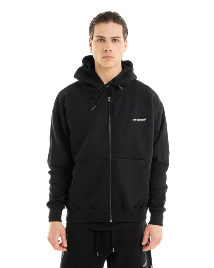 Oversized Jacket JH380 Black