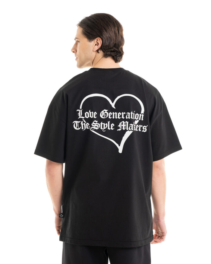 Oversized T-shirt TLO373 Black