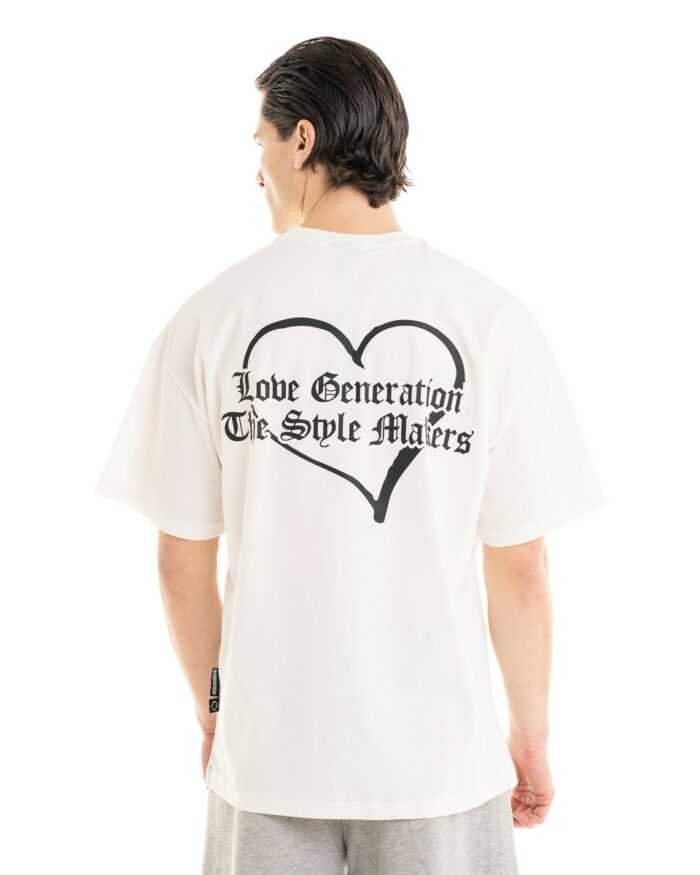 Oversized T-shirt TLO373 Off-White