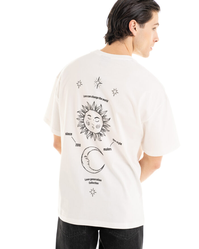 Oversized T-shirt TLO374 Off-White