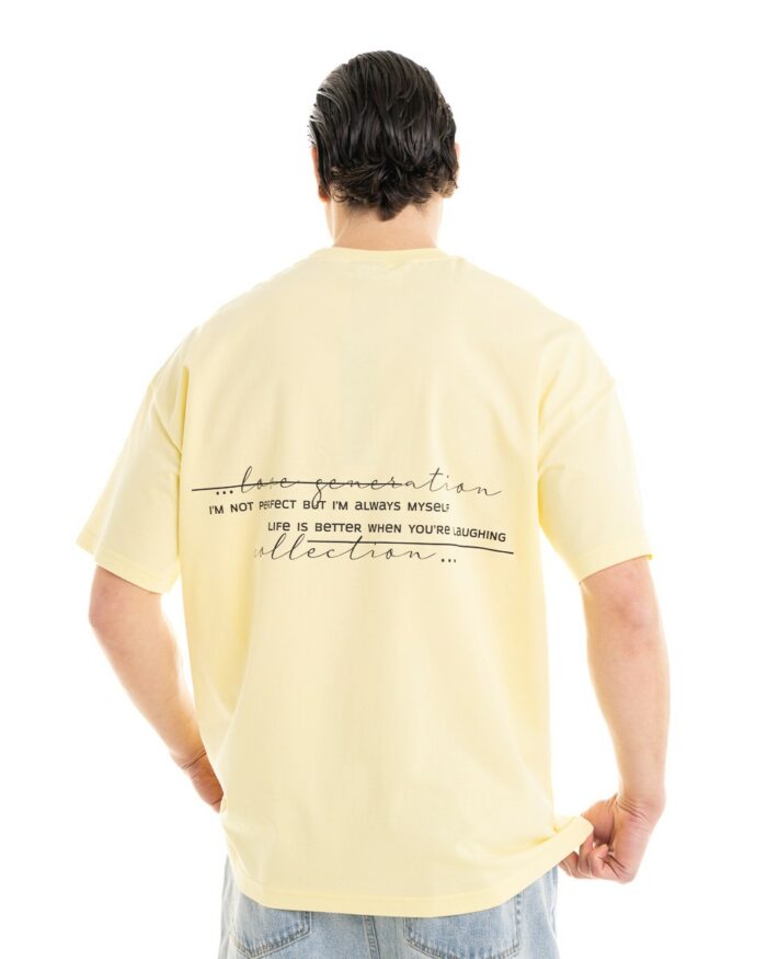 Oversized T-shirt TLO378 Banana
