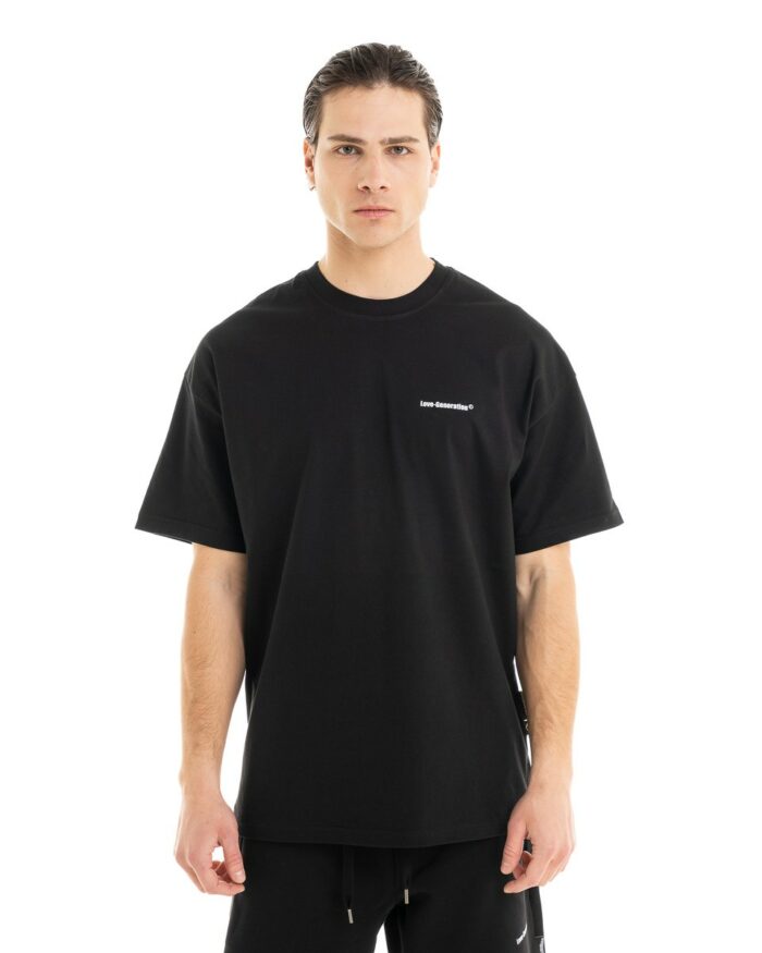 Oversized T-shirt TLO380 Black