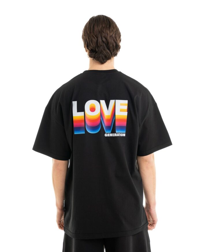 Oversized T-shirt TLO369 Black