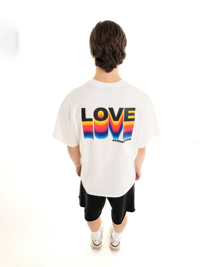 Oversized T-shirt TLO369 Off-White