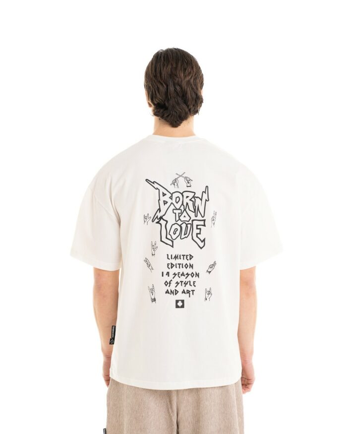 Oversized T-shirt TLO376 Off-White