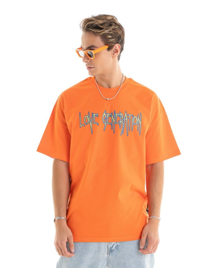 Oversized T-shirt TLO382 Orange