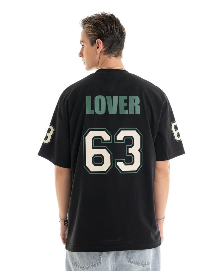 Oversized T-shirt TLO384 Black