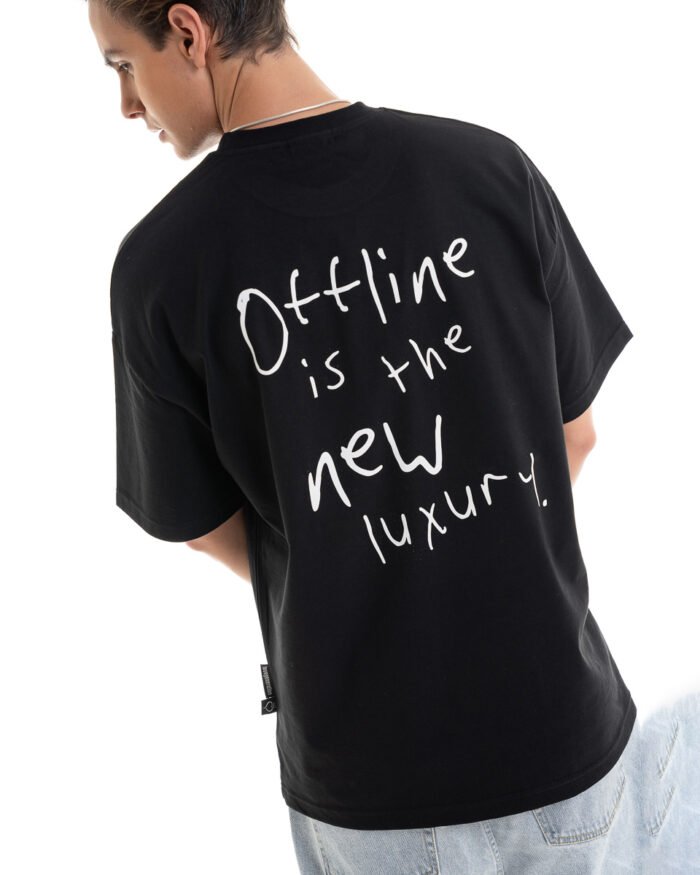 Oversized T-shirt TLO386 Black